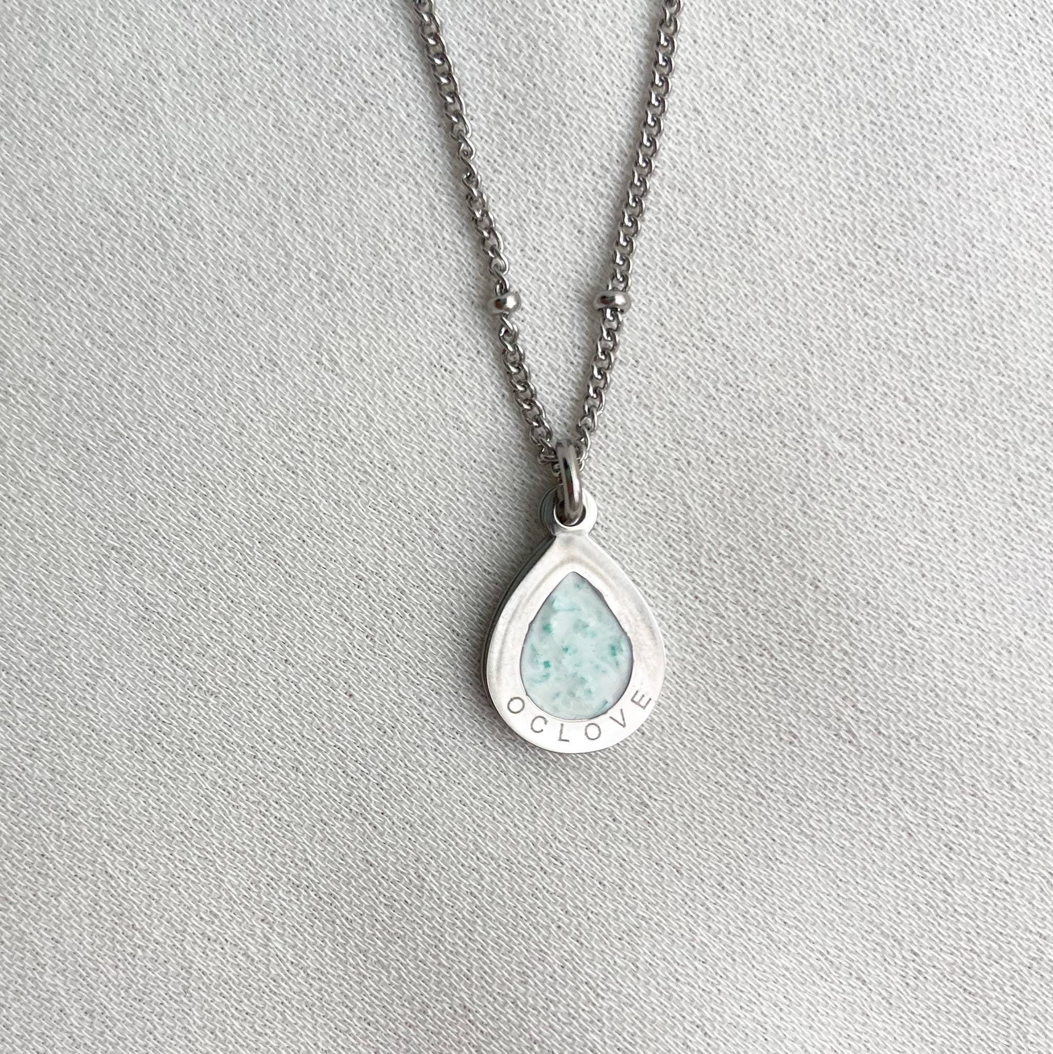 OCLOVE - Wholesale Pendant/Charm Necklace - Gota pendant - made with recycled plastic from the sea14