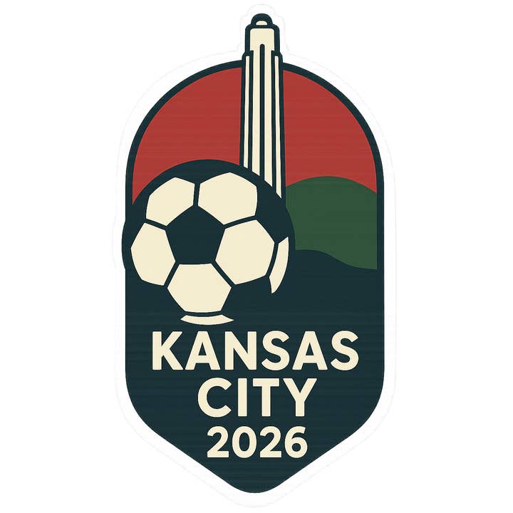 Wereldbeker Kansas City - Vinyl uitgesneden sticker voor wholesale door Papersalt