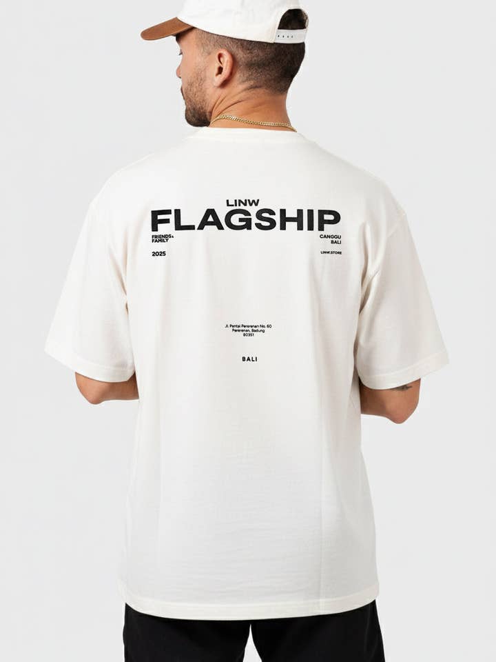 Flagship Box Tee Vol 2 - White for wholesale by Lost In Nowhere