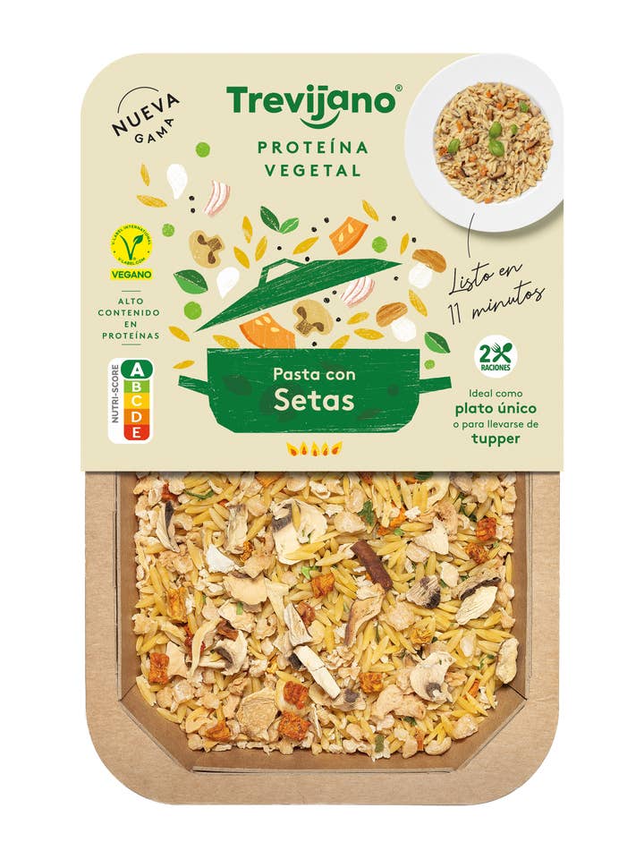 PLANTBASED - Pasta ai funghi 200g per la vendita all'ingrosso da parte di Trevijano