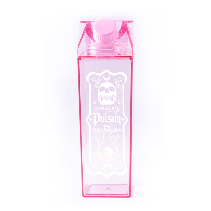 femfetti - Wholesale Water Bottle - Unfiltered Poison Milk Carton Water Bottle5