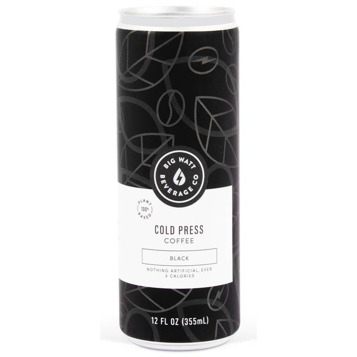 Big Watt Beverage - Wholesale Iced Coffee/Cold Brew - Black Cold Press Coffee