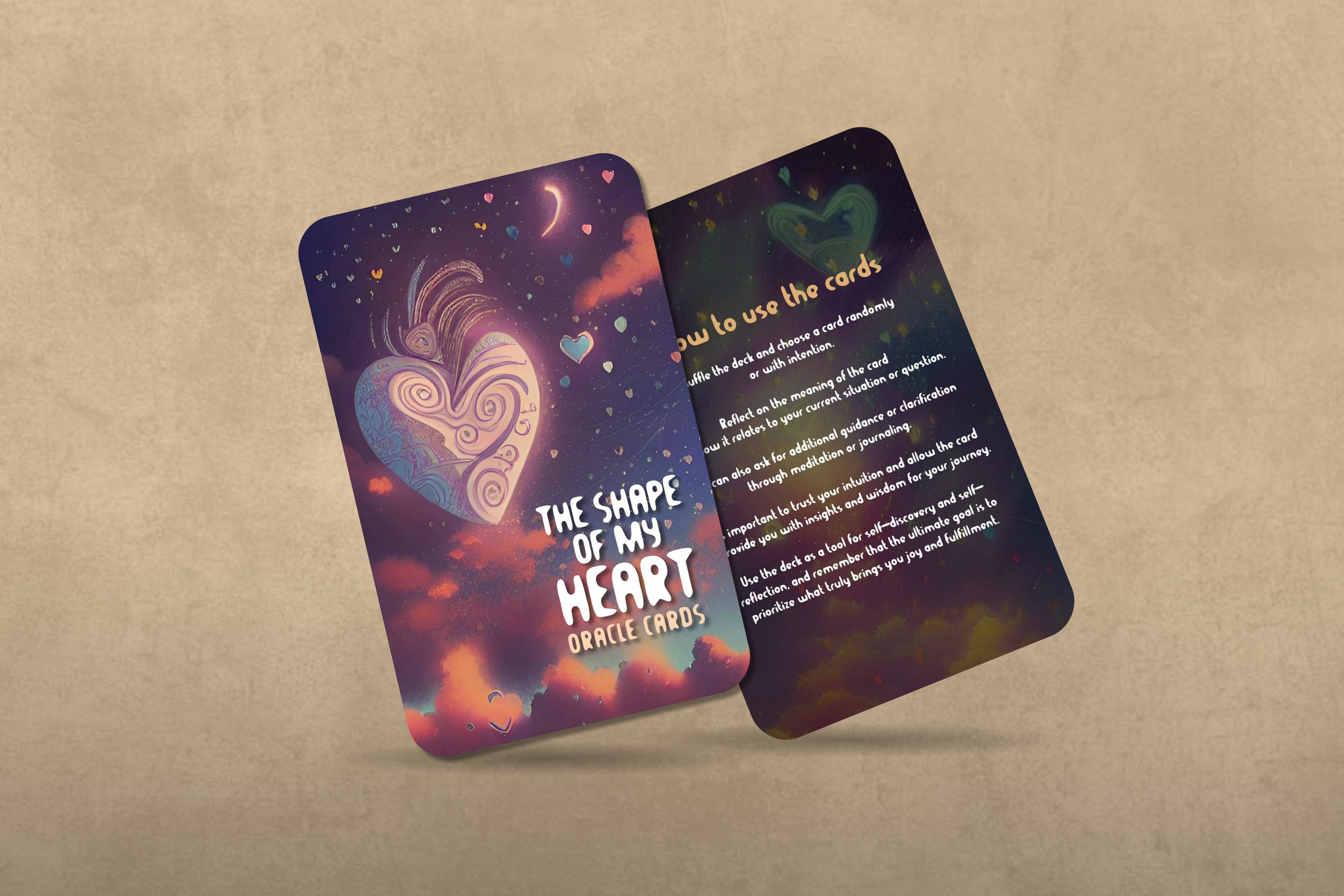 Ibiza Tarot USA – wholesale Tarot cards – The Shape of my Heart - Oracle Cards2