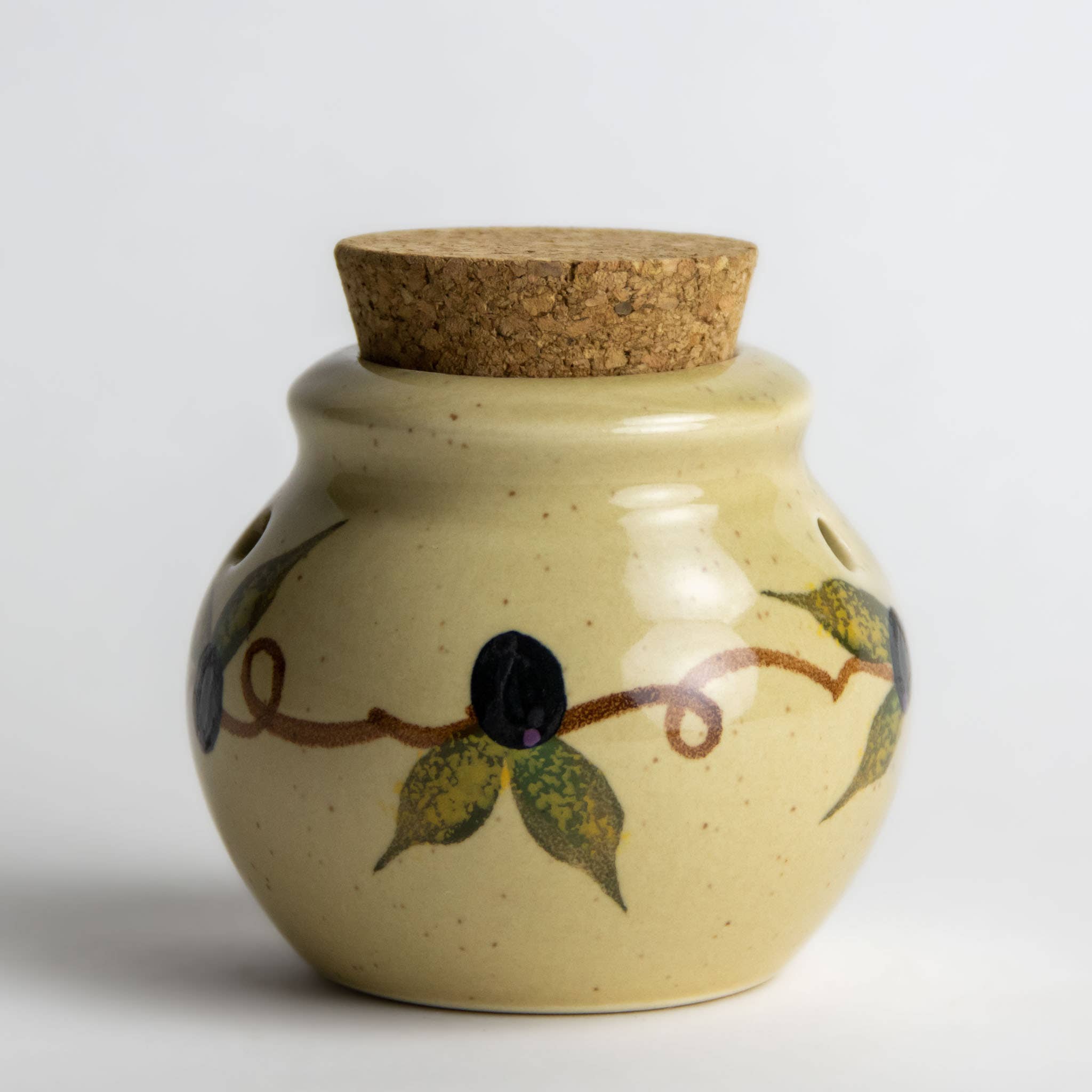 Emerson Creek Pottery – wholesale Jar – Garlic Keeper / Storage Jar5