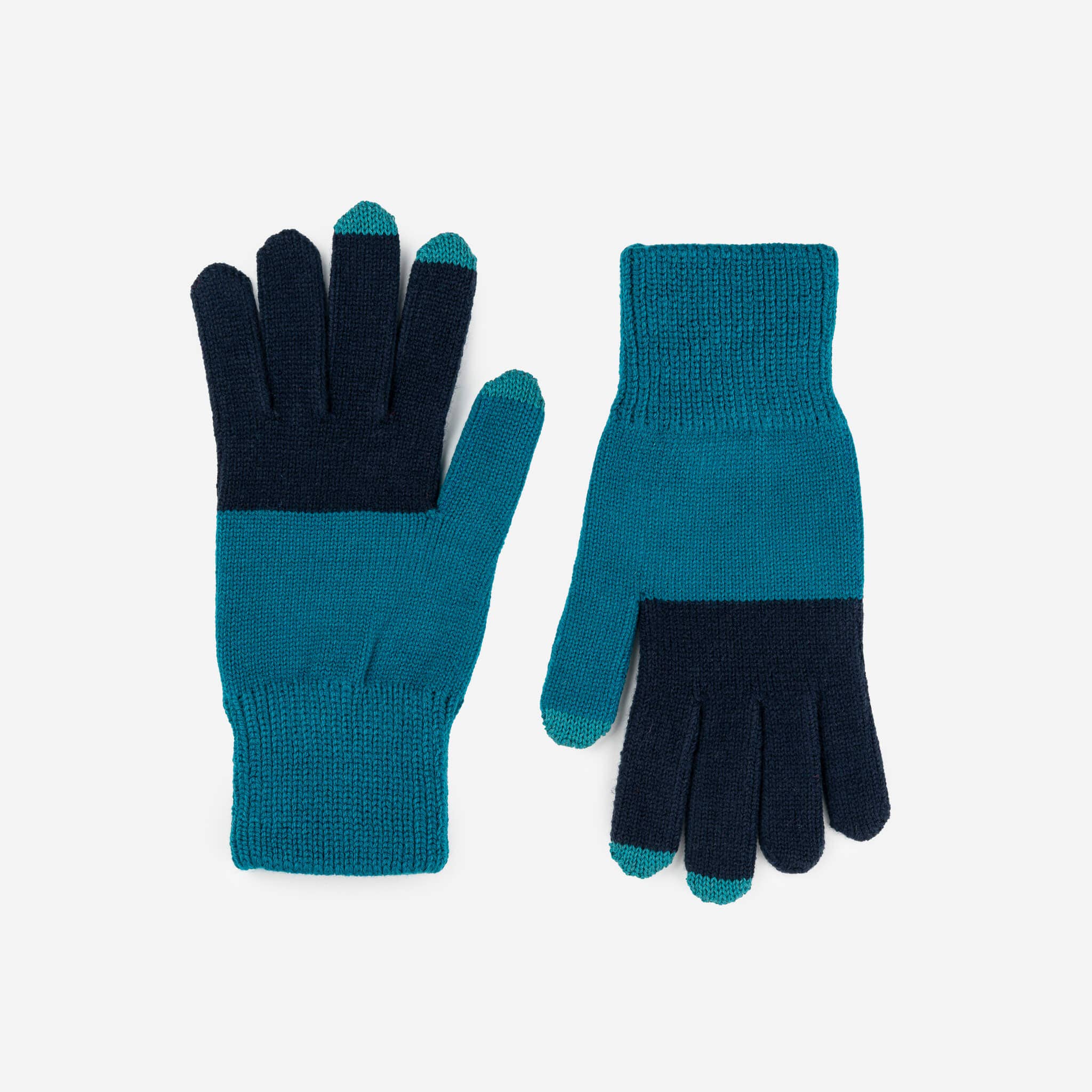 VERLOOP | knits - Wholesale Handschoenen - Dames - Kleurblok Brei Touchscreen Handschoenen33