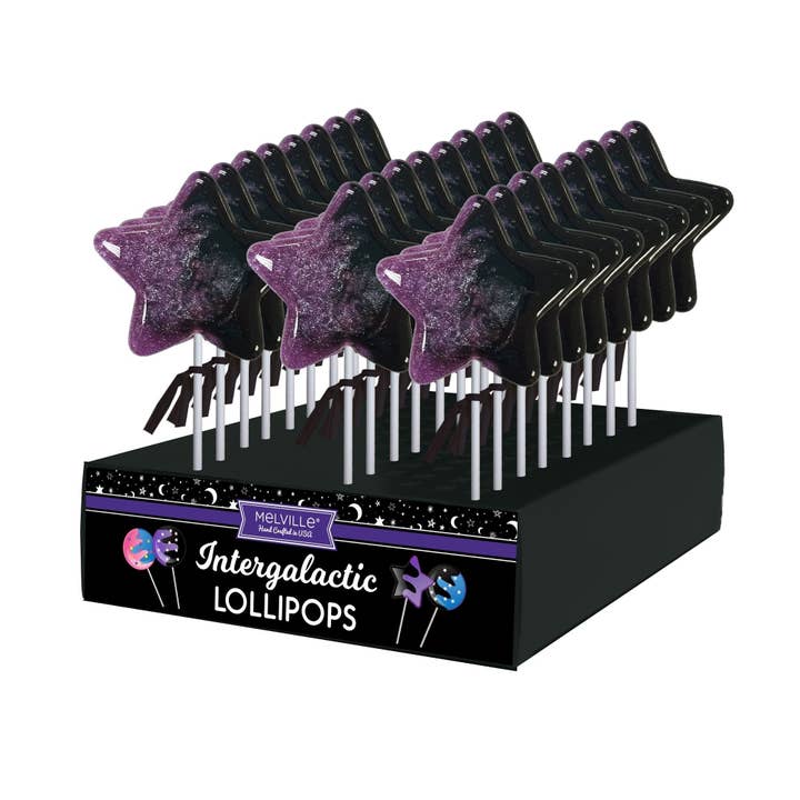 Melville Candy Company - Wholesale Lollipop - Galaxy Star Lollipops