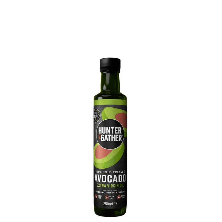 Avokadoolja extra virgin 250 ml Hunter & Gather för wholesale av KetoFitShop