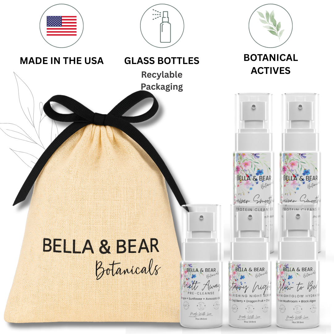 Bella & Bear Botanicals - Wholesale Facial Care Set/Kit - Twilight Natural Skincare Ritual | Professional Skincare Set13