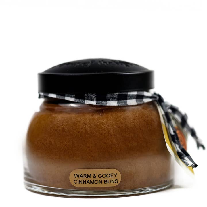 A Cheerful Giver - Vente Bougie en bocal - Bougie KOTL Mama (22 oz.) — Brioches à la cannelle chaudes et gluantes