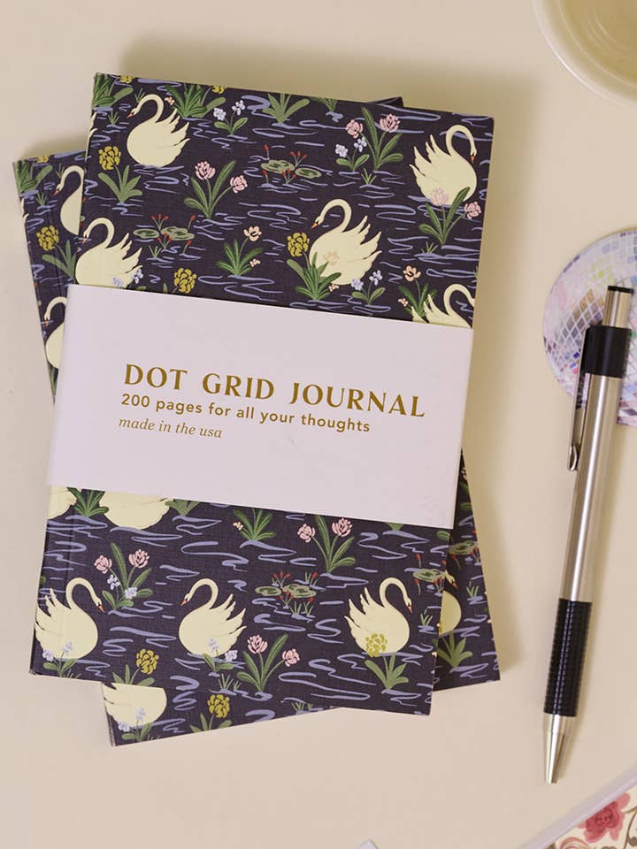 Peaceful Pond Perfect Bound Dot Grid Journal for wholesale by One & Only Paper