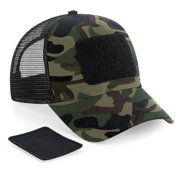 Logo Free Clothing - Wholesale Trucker hat – Unisex - Beechfield Patch Snapback Trucker Cap | Unisex | 5 Panel | 6 Colours | One Size3