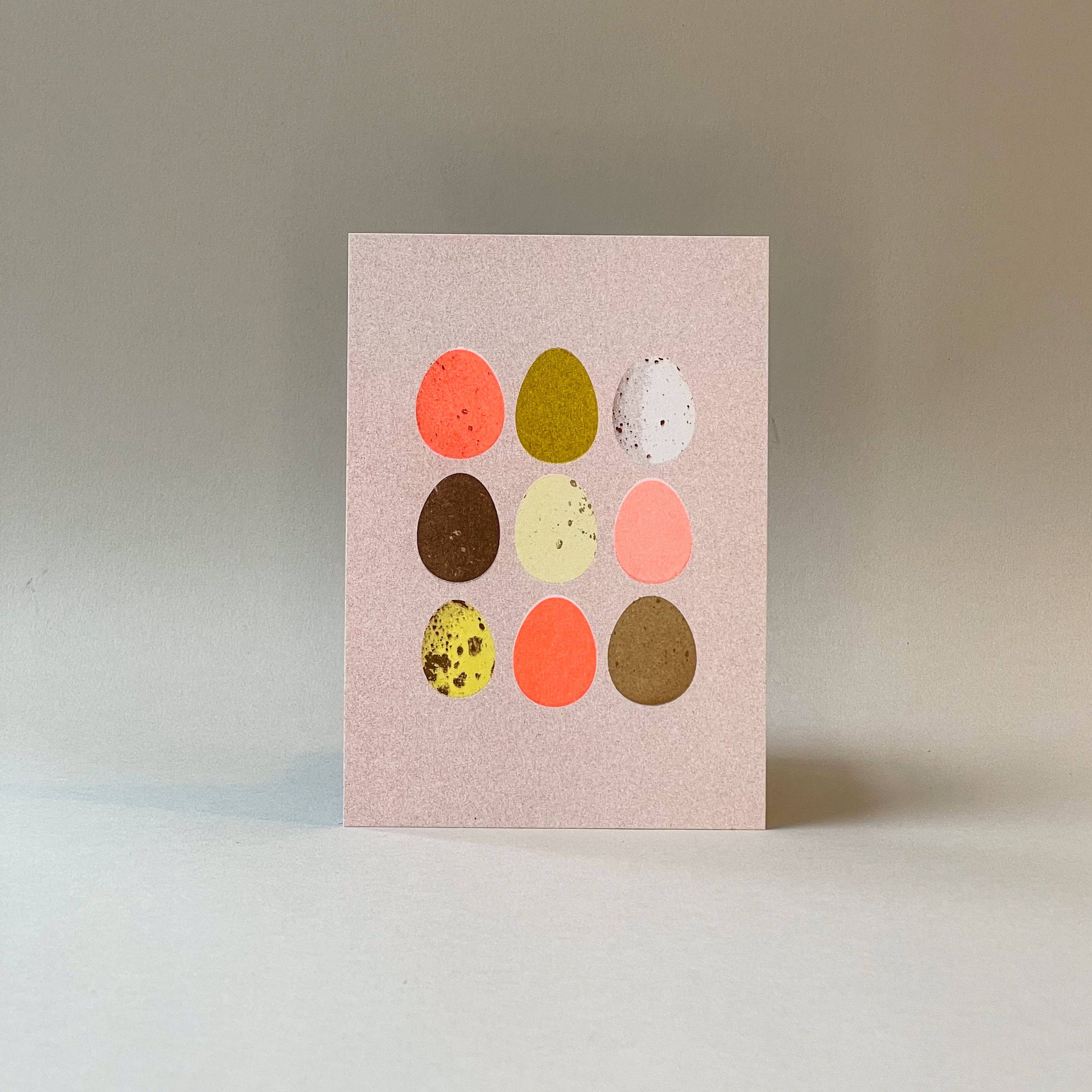 HERR & FRAU RIO – wholesale Postcard – Eggs Neon Postcard1