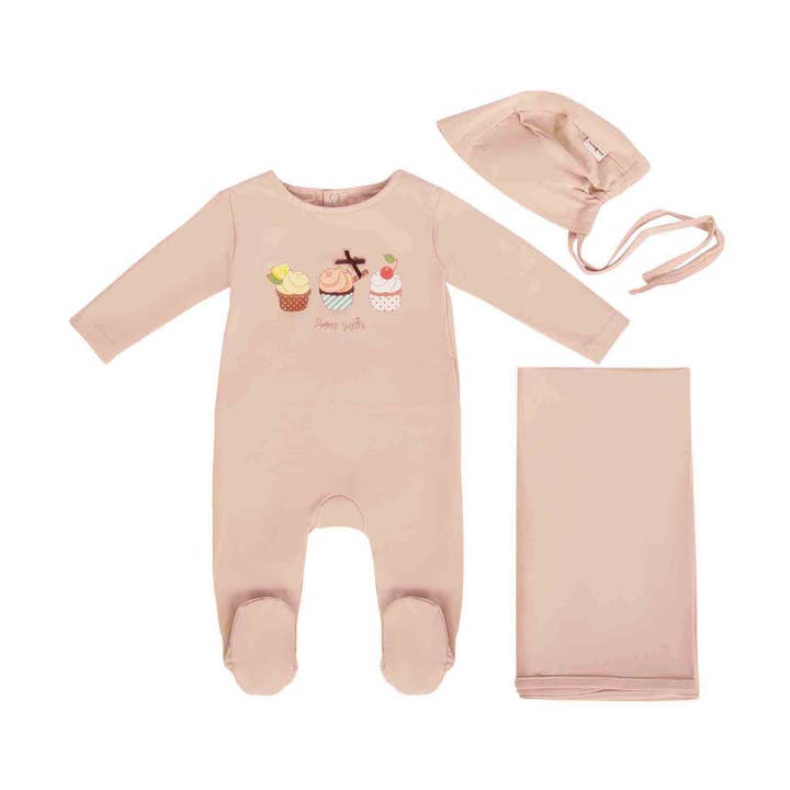 Cupcake (set) for wholesale by cadeau baby Layette