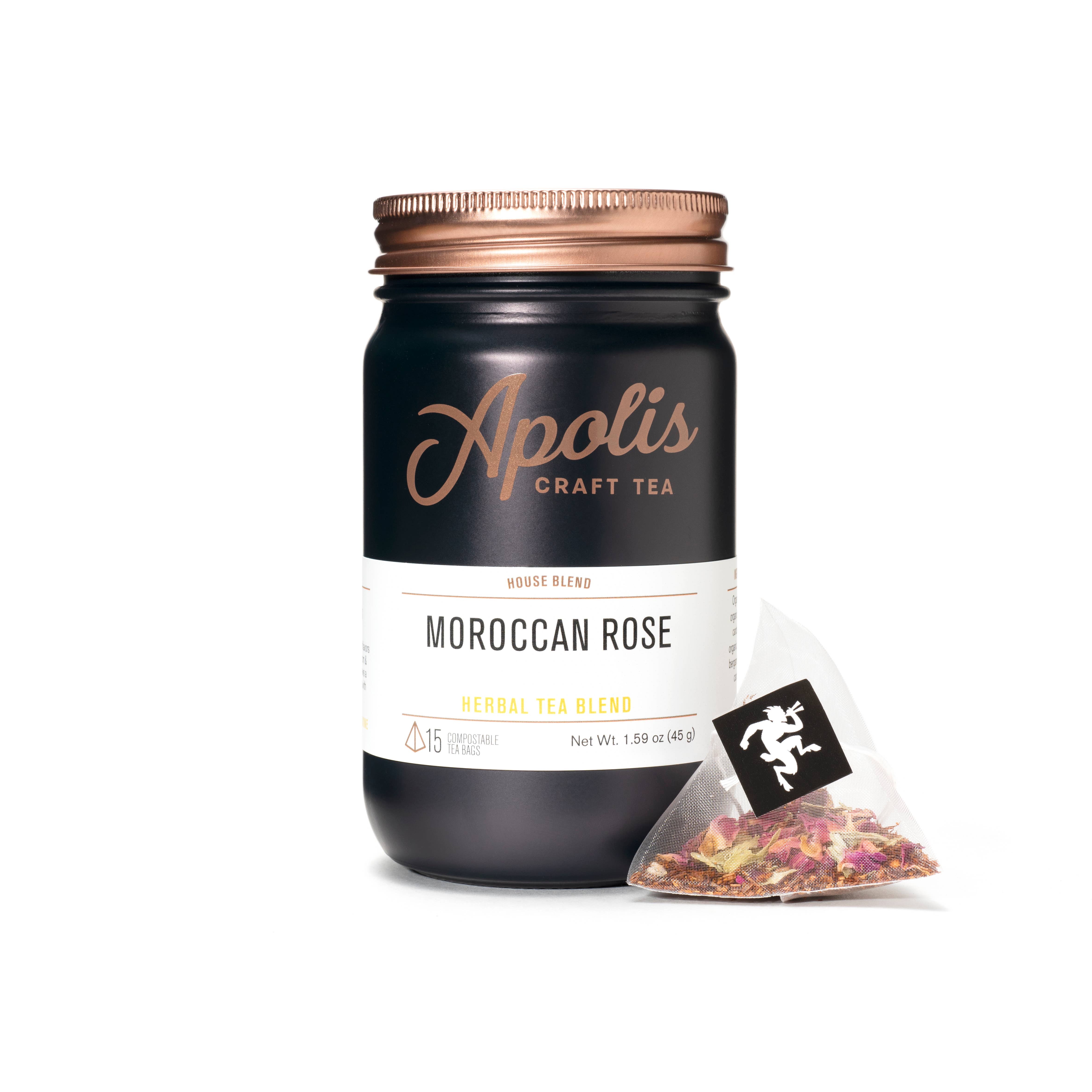 Apolis Tea - Wholesale Tea Bags - Moroccan Rose - Tea Bags