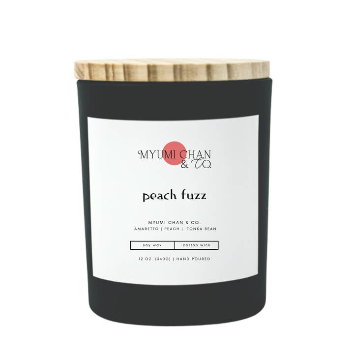 Myumi Chan & Co. - Wholesale Jar/Filled Candle - Peach Fuzz1