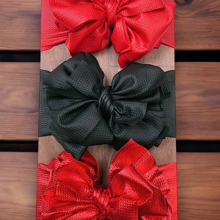 Metallic Big Tassel Printed Baby Fashion Headband and other Purchase Wholesale baby headband set. Free Returns & Net 60 Terms on Faire trending on Faire.