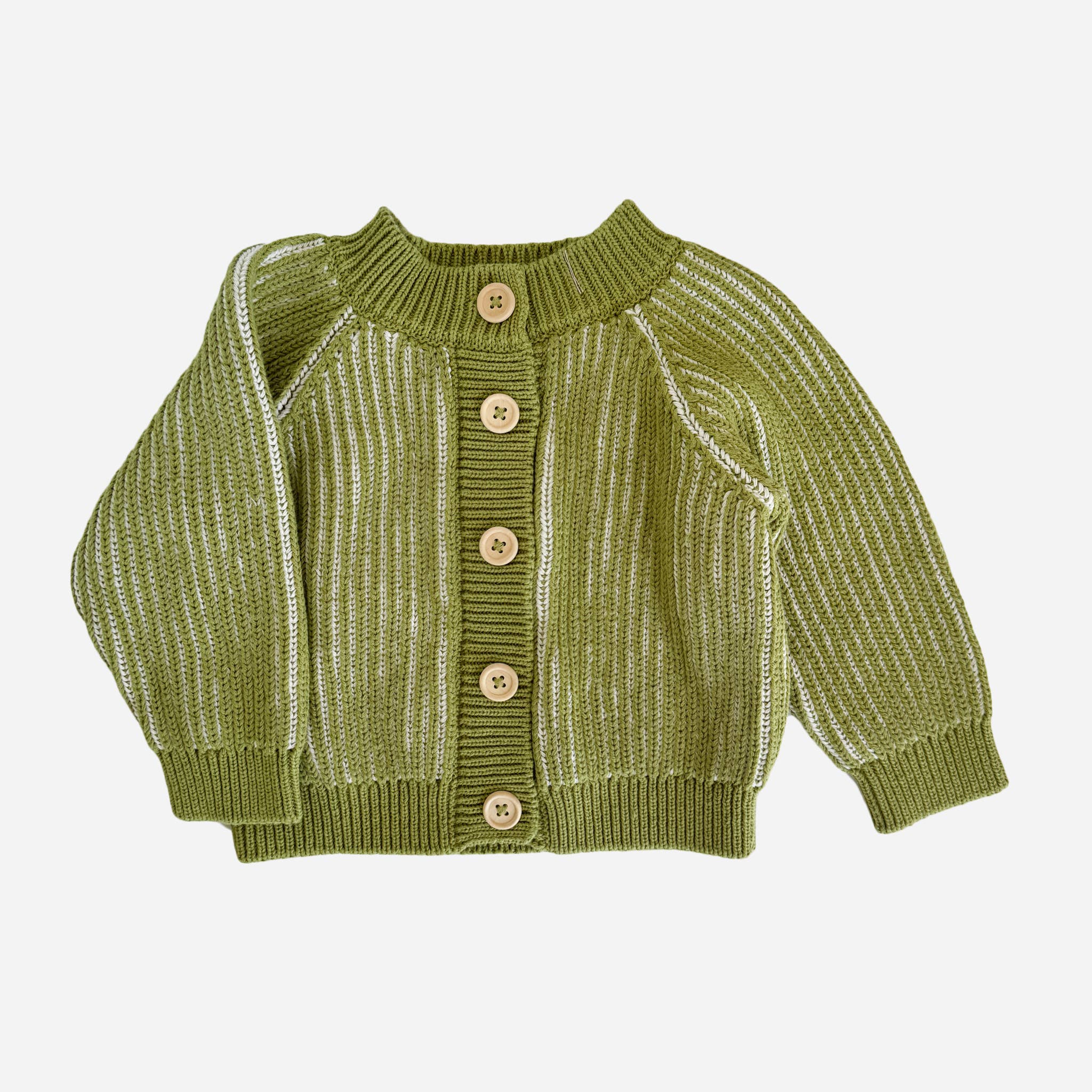 Cotton Brioche Cardigan Green Baby Kids Clothing Golf Gift for wholesale on Faire