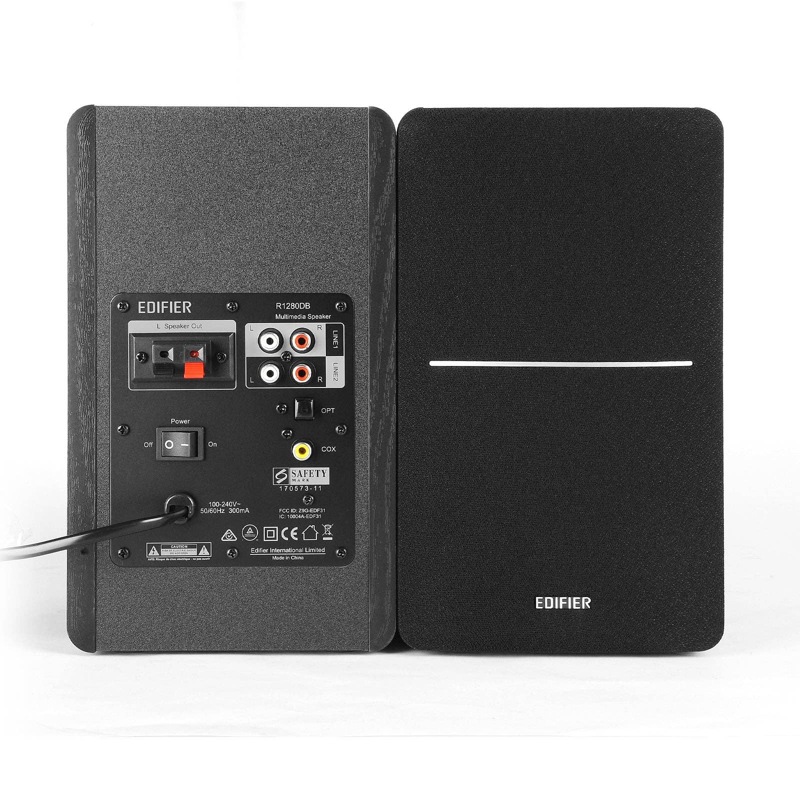 Sixale - Wholesale Speakers - Edifier R1280DB Powered Bluetooth Bookshelf Speakers - Optical Input - Black4