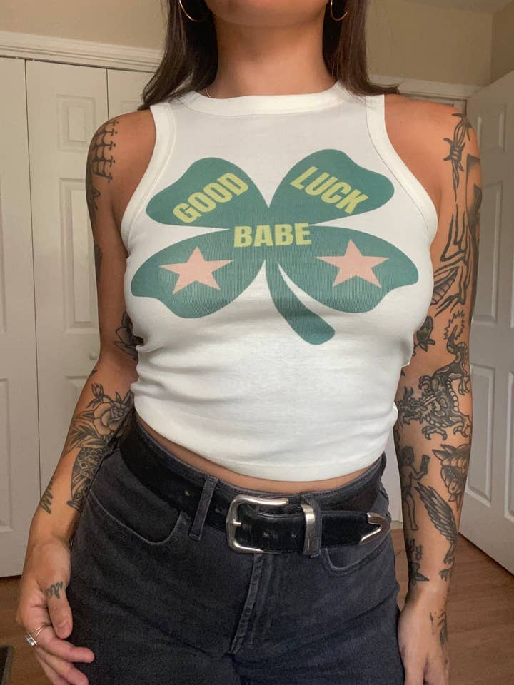 Bluebonnet Goods - Wholesale Tank Top - Women's - Good Luck Babe