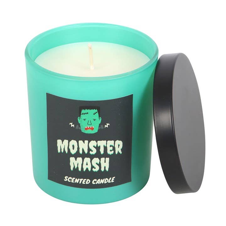 Something Different Wholesale – wholesale Jar/filled candle – Monster Mash Apple Cider Halloween Candle2