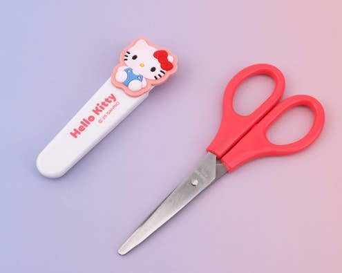 K-Wonderland - Wholesale Scissors - Hello Kitty Safety Scissors – With Protective Cap2