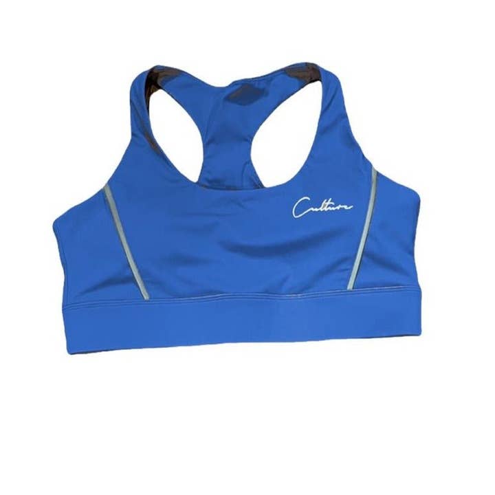 The Culture Signature Crop Sport Bra for wholesale by For The Culture Clothing