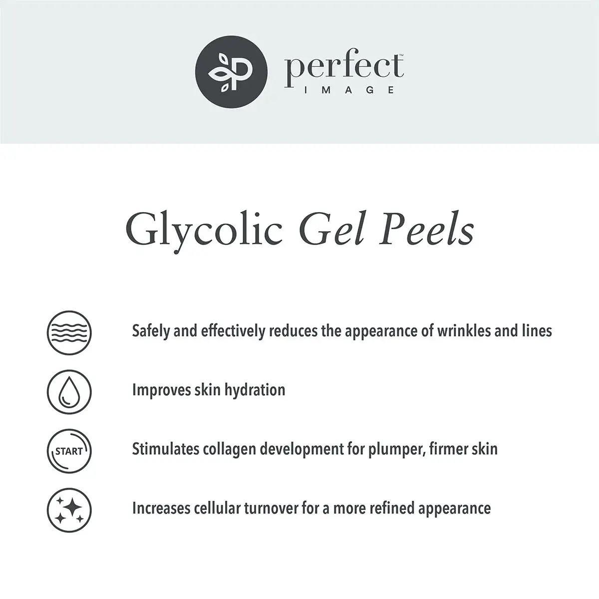 Perfect Image - Wholesale Facial Peel - Glycolic 70% Gel Peel -Level 34