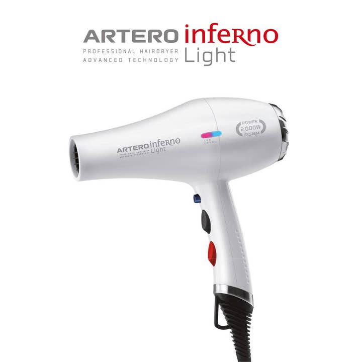 ARTERO Inferno Light Hairdryer for wholesale by ARTERO UK LTD