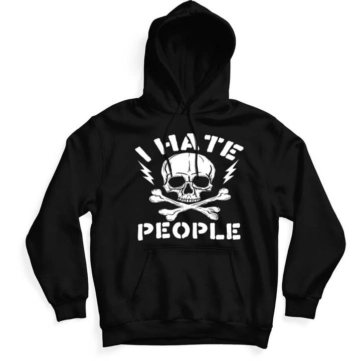 I Hate People Hoodie for wholesale by Shady Front