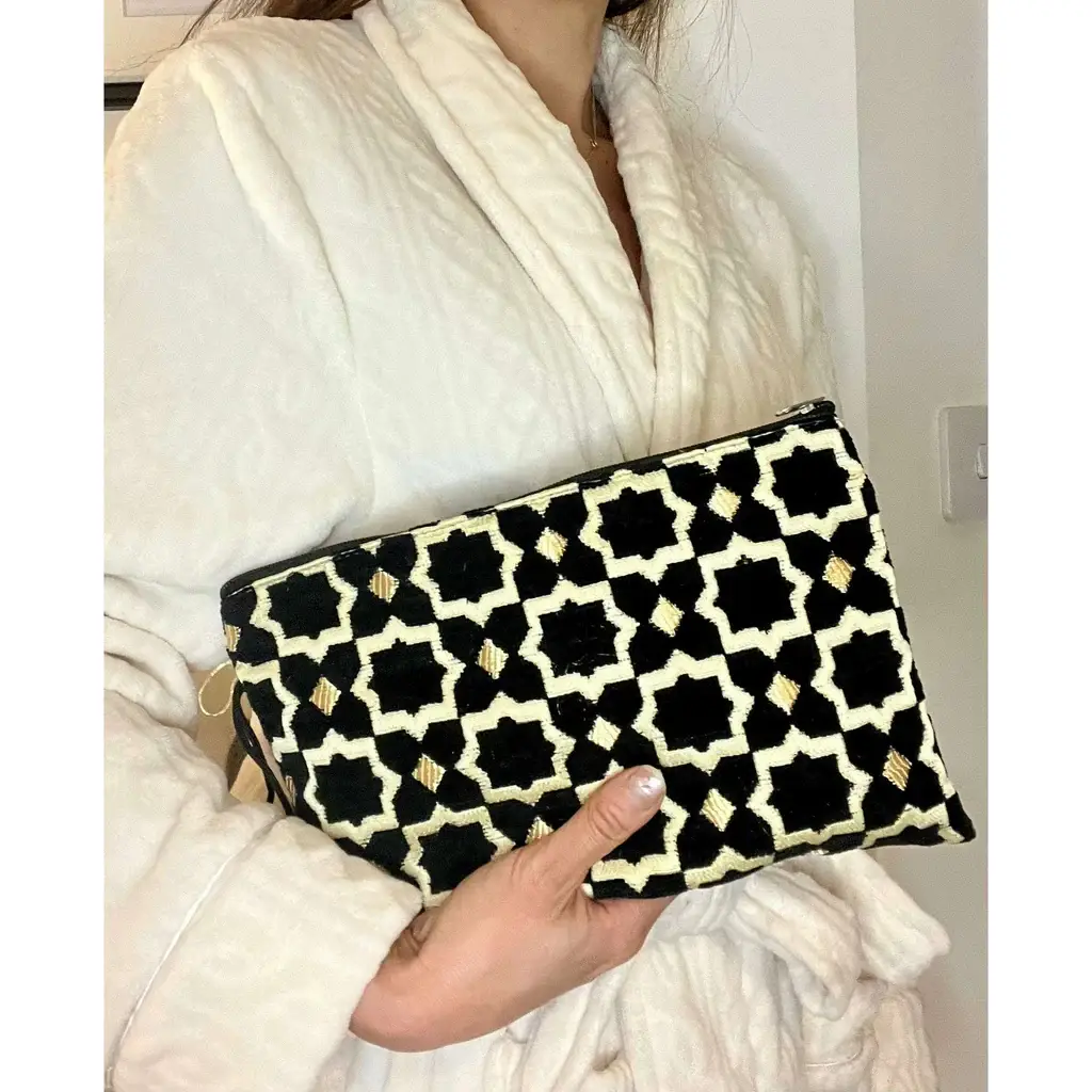 Moroccan Natural bazaar - Wholesale Makeup/Cosmetic Bag - Moroccan Ziliji Make Up bag, Cosmetic bag, Travel Toiletry8