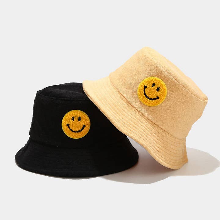 K-Wonderland - Venta al por mayor Gorro estilo pescador - Mujer - Sombrero tipo bucket con sonrisa en oferta2