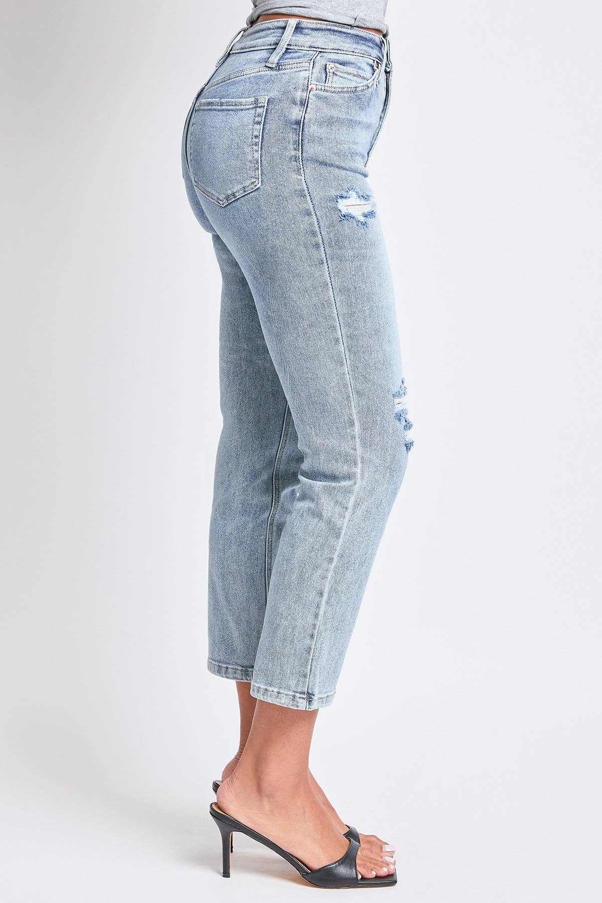 YMI - Wholesale Jeans - Women's - Luxe High Rise Vintage Stretch Straight Leg Jeans-P02716011