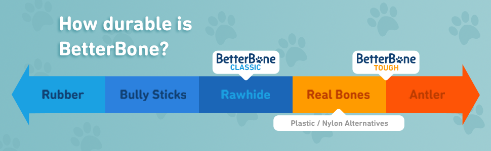 BetterBone Natural Dog Chews - Wholesale Pet Chew Toy - Dog - BetterBone HARD -Durable, All-Natural, No Nylon, Sustainable19