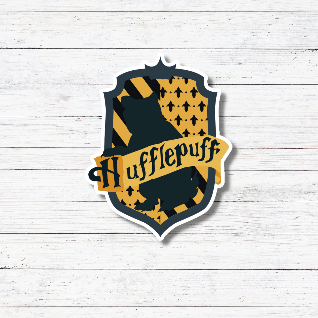 Oily Graphic Creations - Wholesale Sticker - Hufflepuff-Harry Potter Sticker/Magnet2