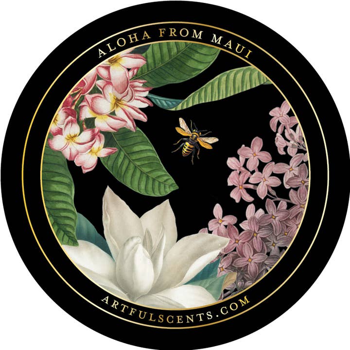 Artful Scents - Vendita all'ingrosso Candele da viaggio - Candela Maui Nui - Plumeria + Gardenia5
