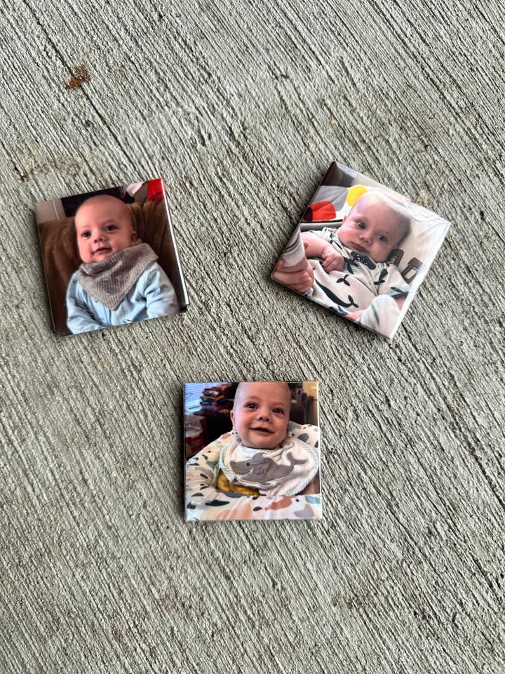 Magnet / Personalized Magnet / Photo Magnet / 2x2 for wholesale by The Moonlit Serpent