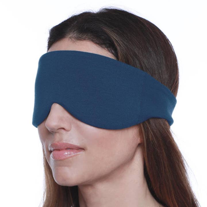 HappyLuxe - Vendita all'ingrosso Maschera per dormire - Maschera da notte Escape in blu marino