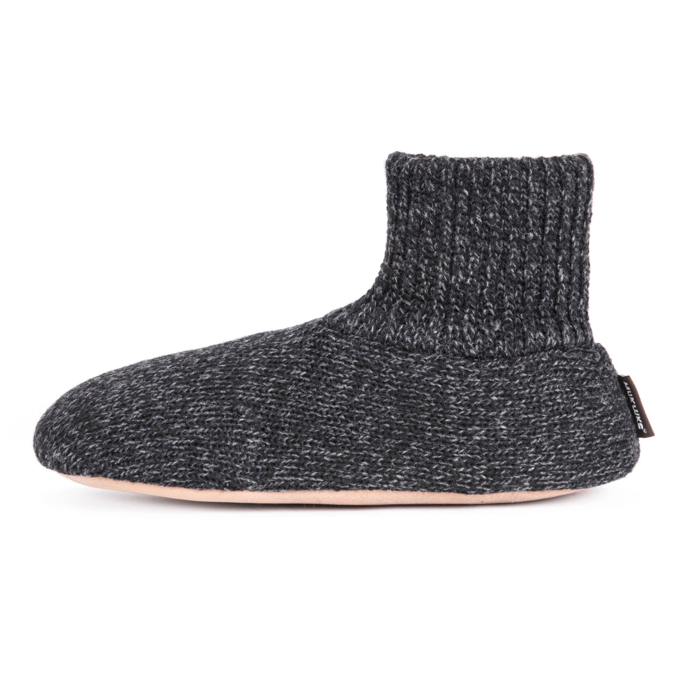 Muk Luks - Wholesale Sock Slippers - Men's - Muk Luks Men's Morty Ragg Wool Slipper Sock14