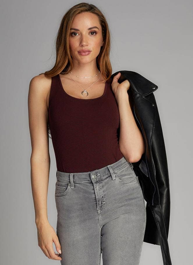 C'est Moi Clothing Co - Wholesale Tank Top - Women's - Bamboo Double Scoop Tank- CEBT111031