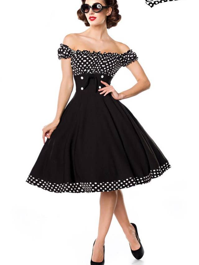 Strapless Swing Dress - Ruffled Neckline for wholesale by Atixo GmbH (Belsira)