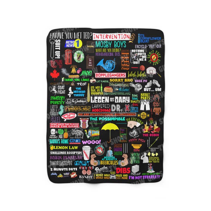 Hvordan jeg mødte din mor tæppe for engroshandel hos TV Show Gifts