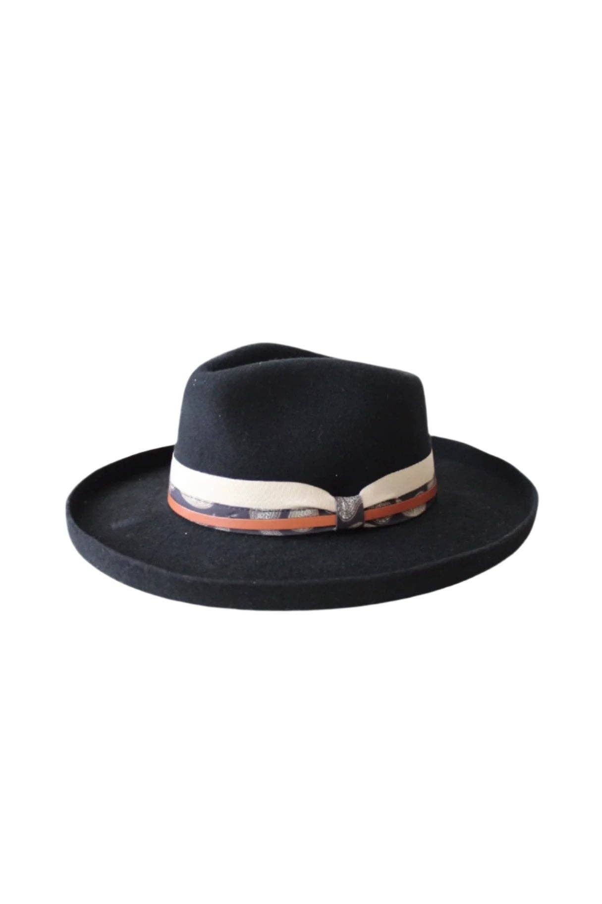 Wilder and Soul Wholesale Hats – wholesale Fedora – Women’s – The Gypsy Wool Felt Pencil Brim - Black1