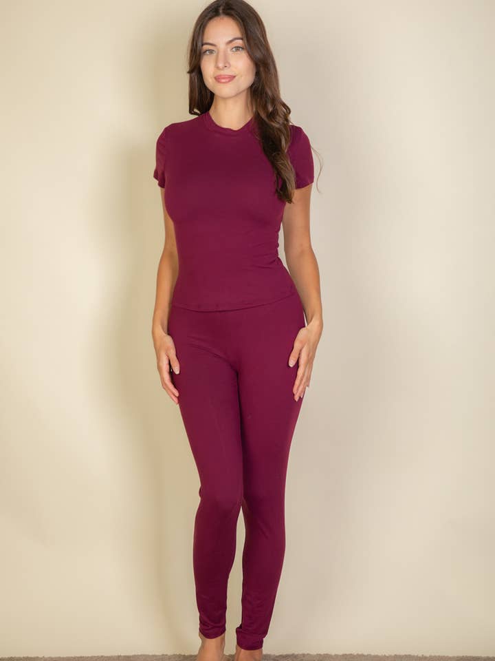 CAPELLA APPAREL - Wholesale Fashion Leggings - Women's - Basic Solid Leggings27