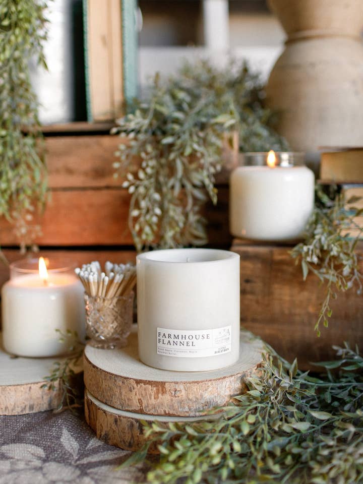 Luxe White Marble Candle -Wholesale for wholesale by The Little Burlap Barn®