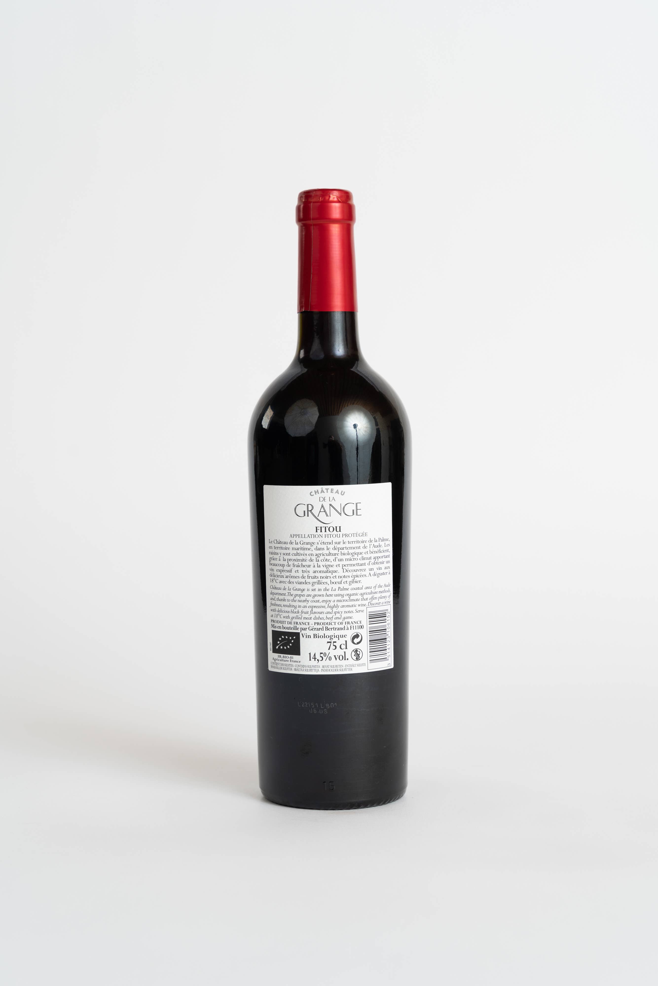 Gérard Bertrand – Vinho tinto por atacado – Château de la Grange 2022 Vinho tinto orgânico AOP Fitou 75 cl1
