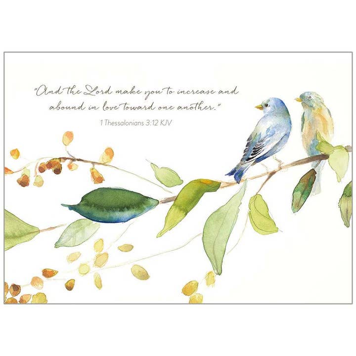 Together Forever Birds - Faith Anniversary Card for wholesale by Legacy