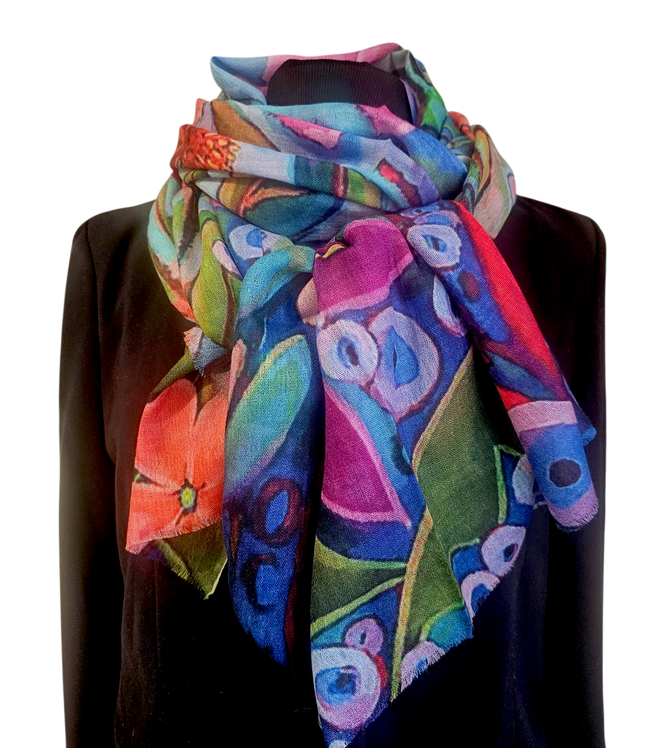 Happy Lona - Wholesale Scarf - Women's - Marine Bloom3