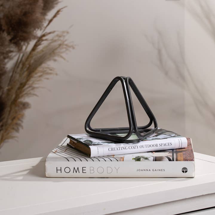 Foreside Home & Garden - Wholesale Decorative Tabletop Object - SALE - Pyramid Decorative Accent Gray Cast Iron