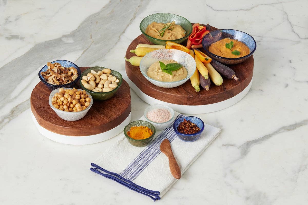 etúHOME - Wholesale Condiment/Dip Bowl - Glass Mini Round Dipping Bowl | Spruce Green5