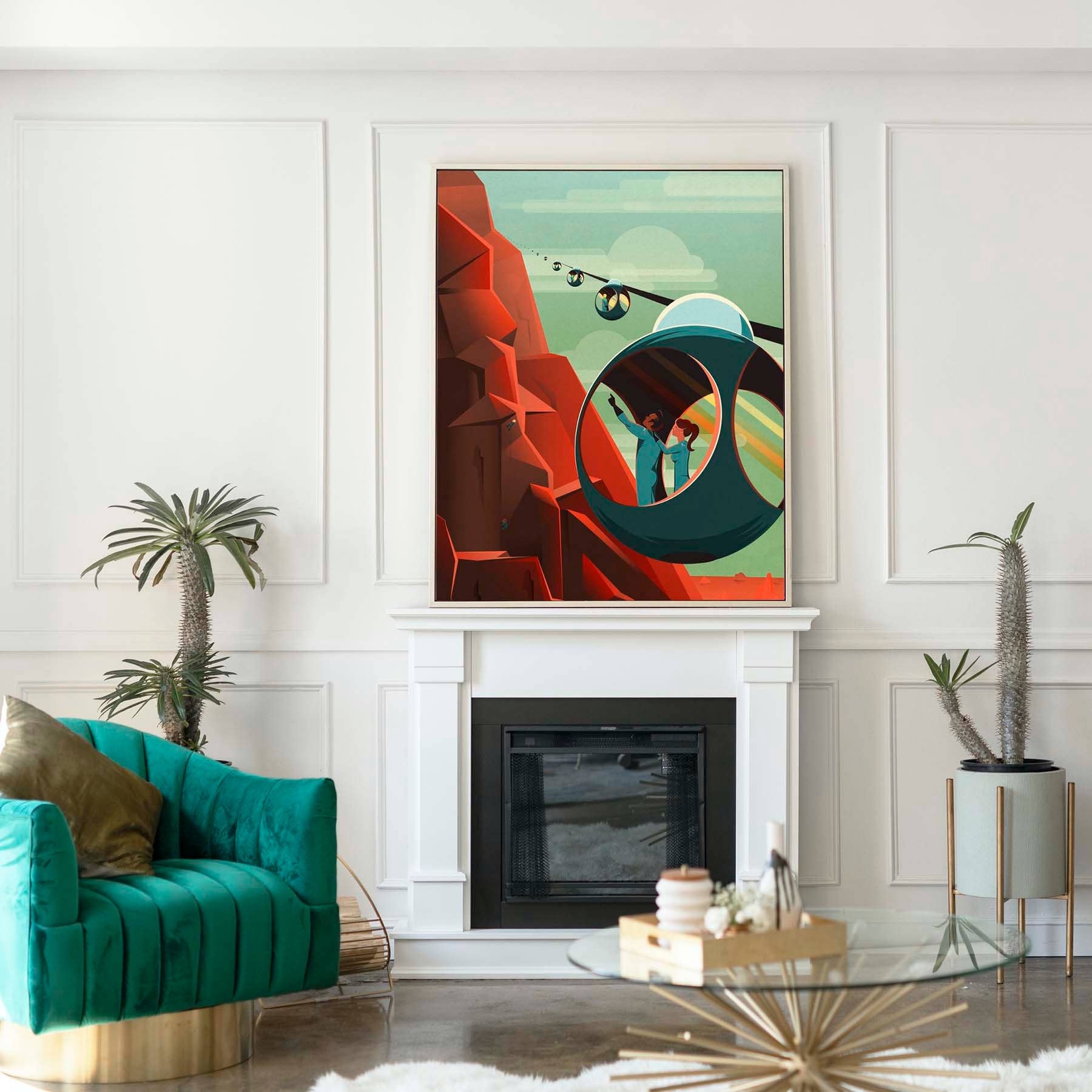 Print Society - Wholesale Art Print - Uphill0